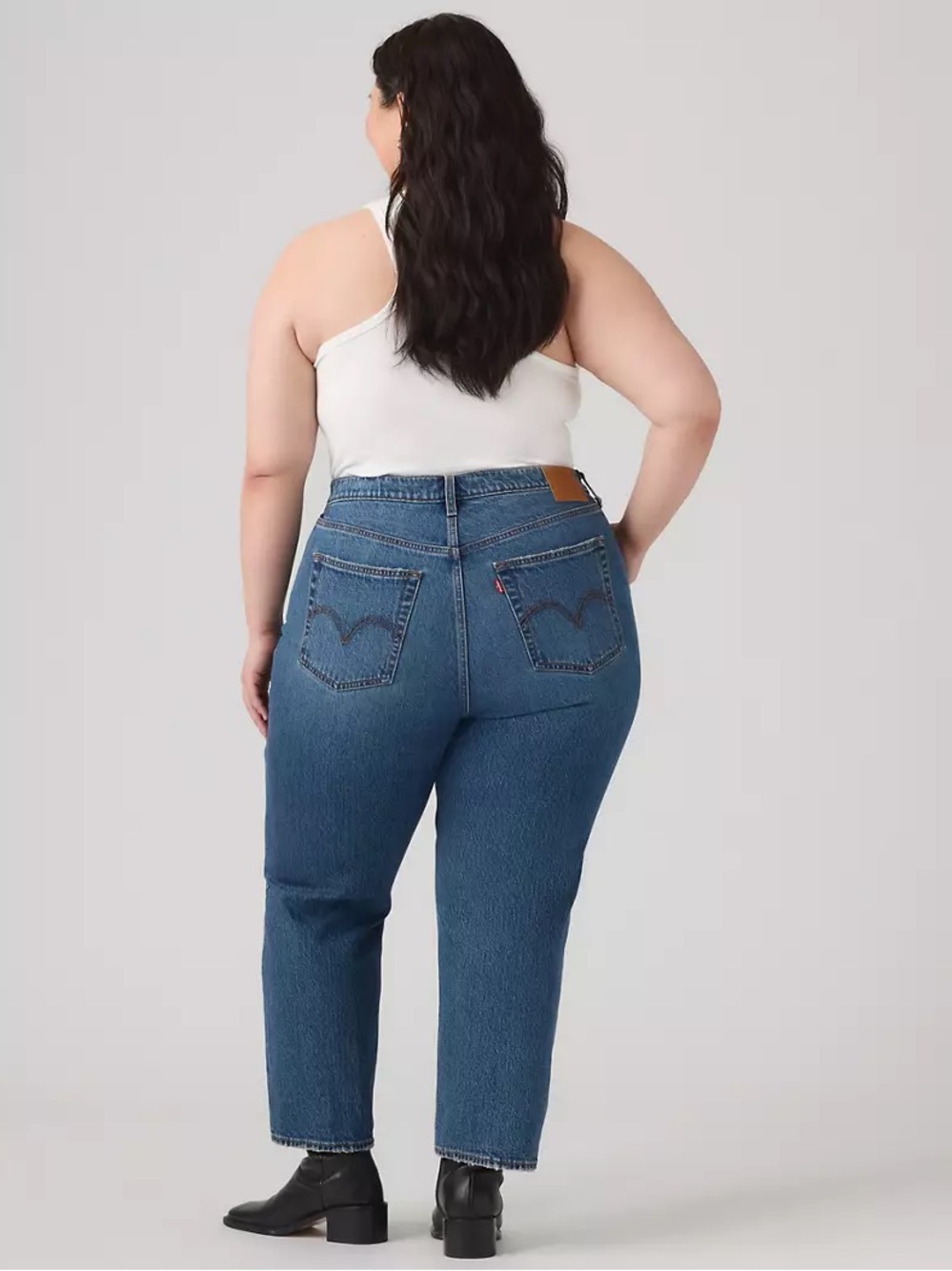 Levi’s Wedgie Straight Fit Women's Jeans (plus Size) Unstoppable Wear - Picture 2 of 13